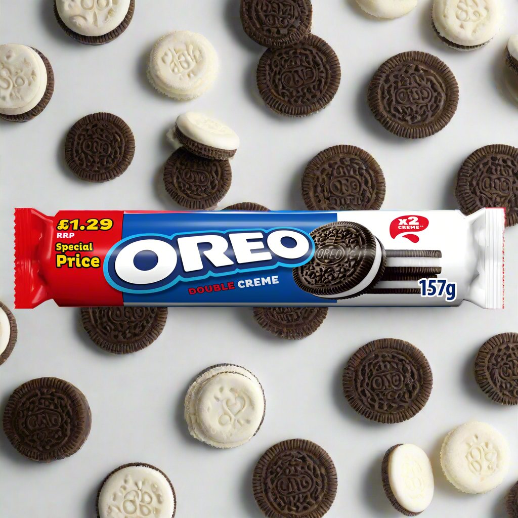 Oreo Double Cream Biscuits 157g