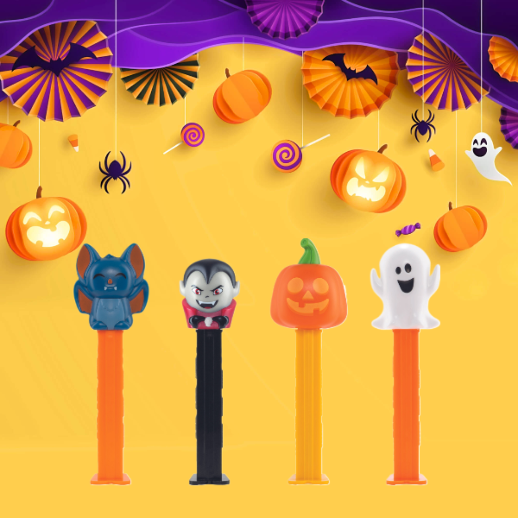 Pez Halloween 1+2 Impulse Packs 17g