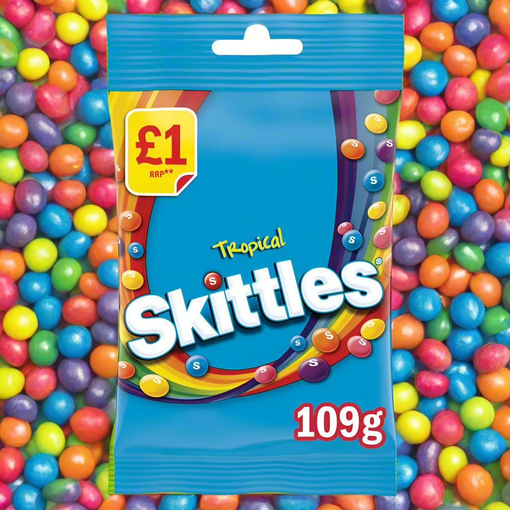 Skittles Tropical Bag 109g