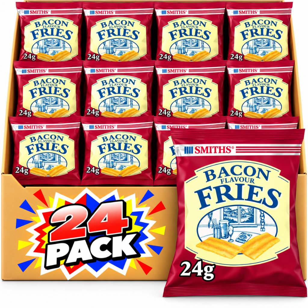 Smiths Bacon Fries 24g 24 Pack