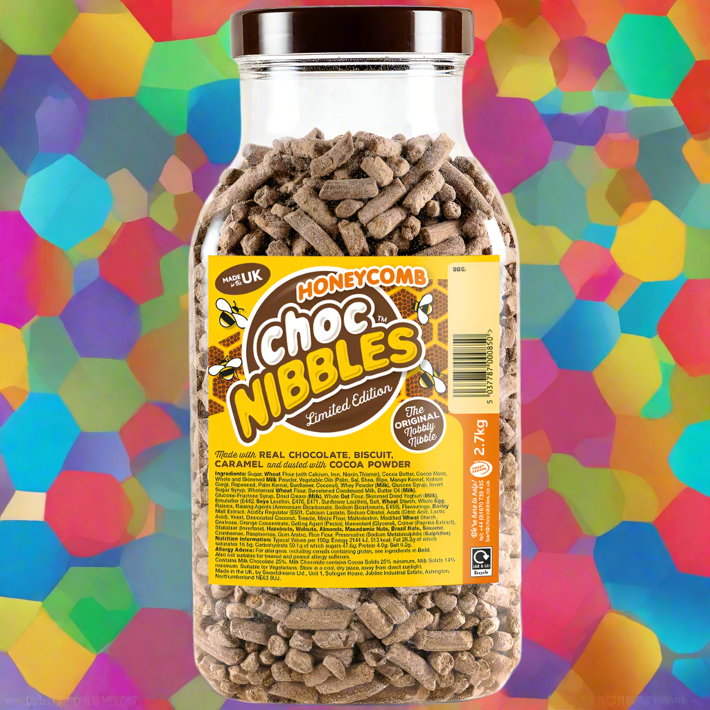 Sweet Dreams Honeycomb Choc Nibbles Jar 2.7kg