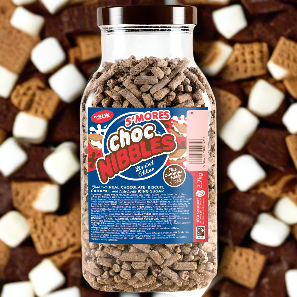 Sweet Dreams Limited Edition S'mores Choc Nibbles Jar 2.7kg
