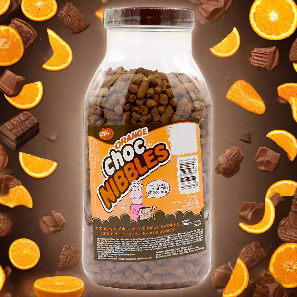 Sweet Dreams Orange Choc Nibbles Jar 2.7kg