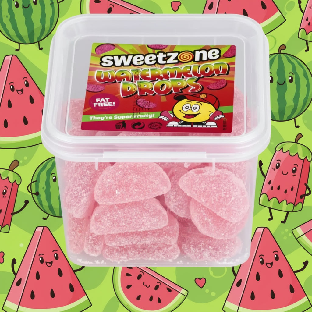 Sweetzone Watermelon Drops 170g Tub