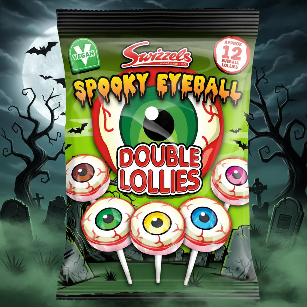 Swizzels Spooky Eyeball Double Lollies 130g