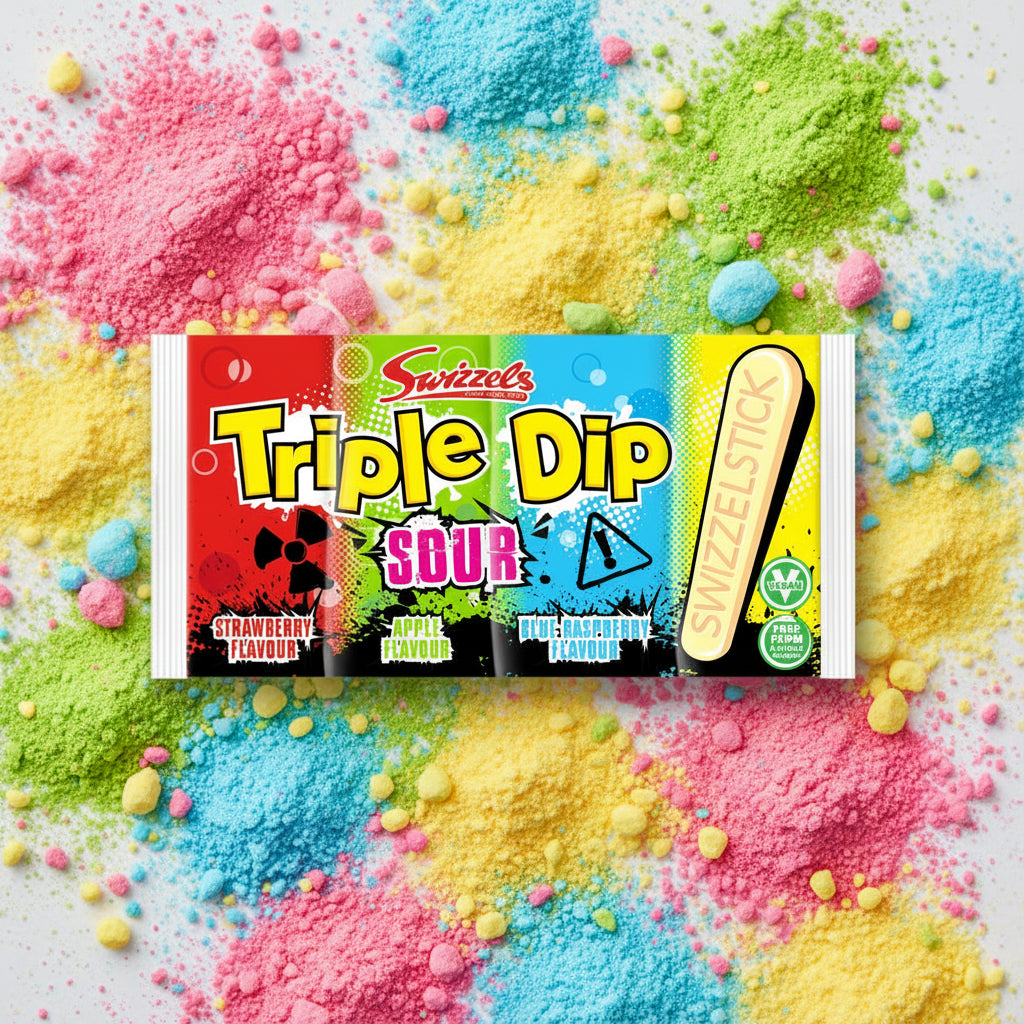 Swizzels Triple Dip Sour 23g