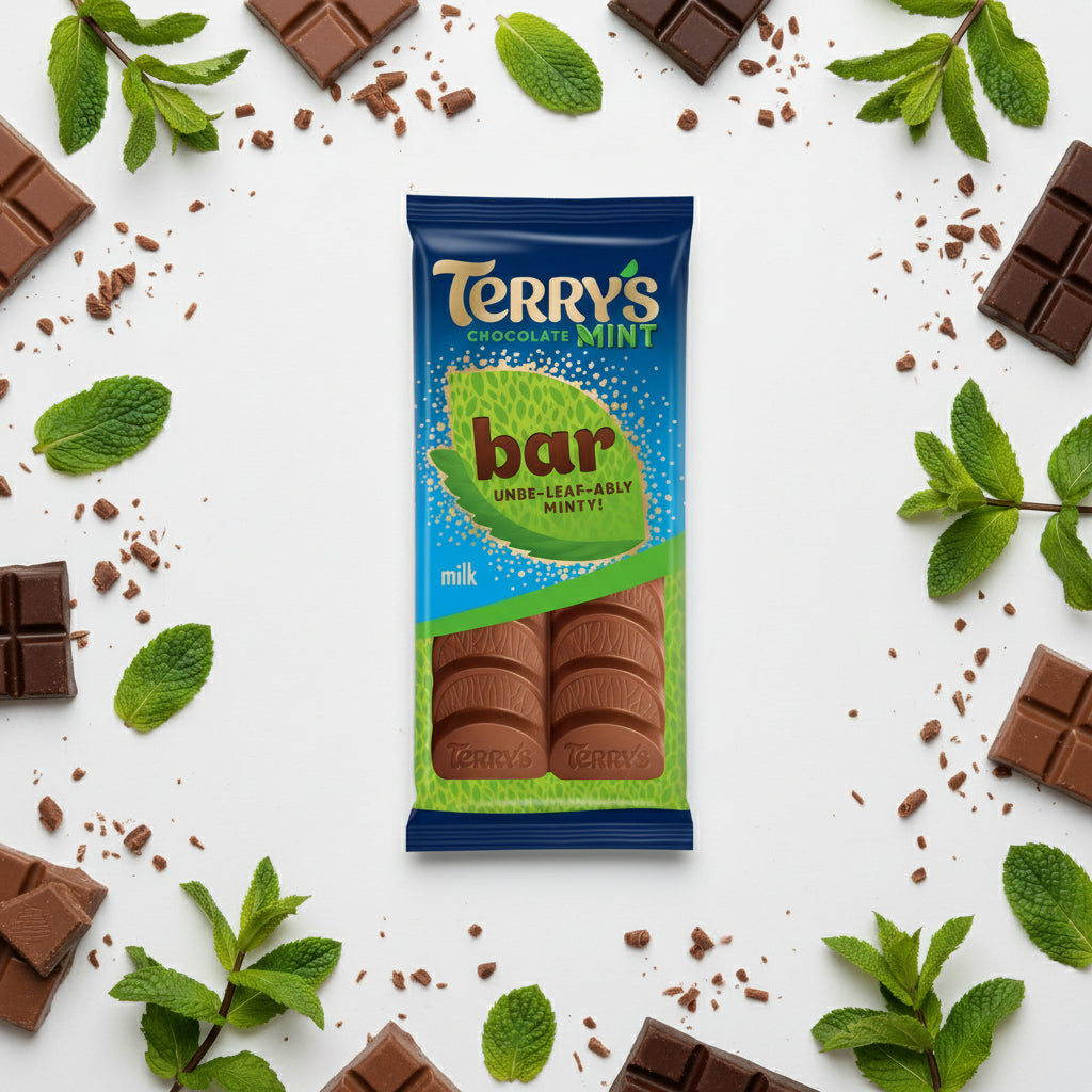 Terry's Milk Chocolate Mint Bar 90g