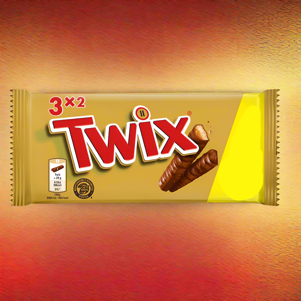 Twix Chocolate Biscuit Bars Multipack 3 x 40g £1.50