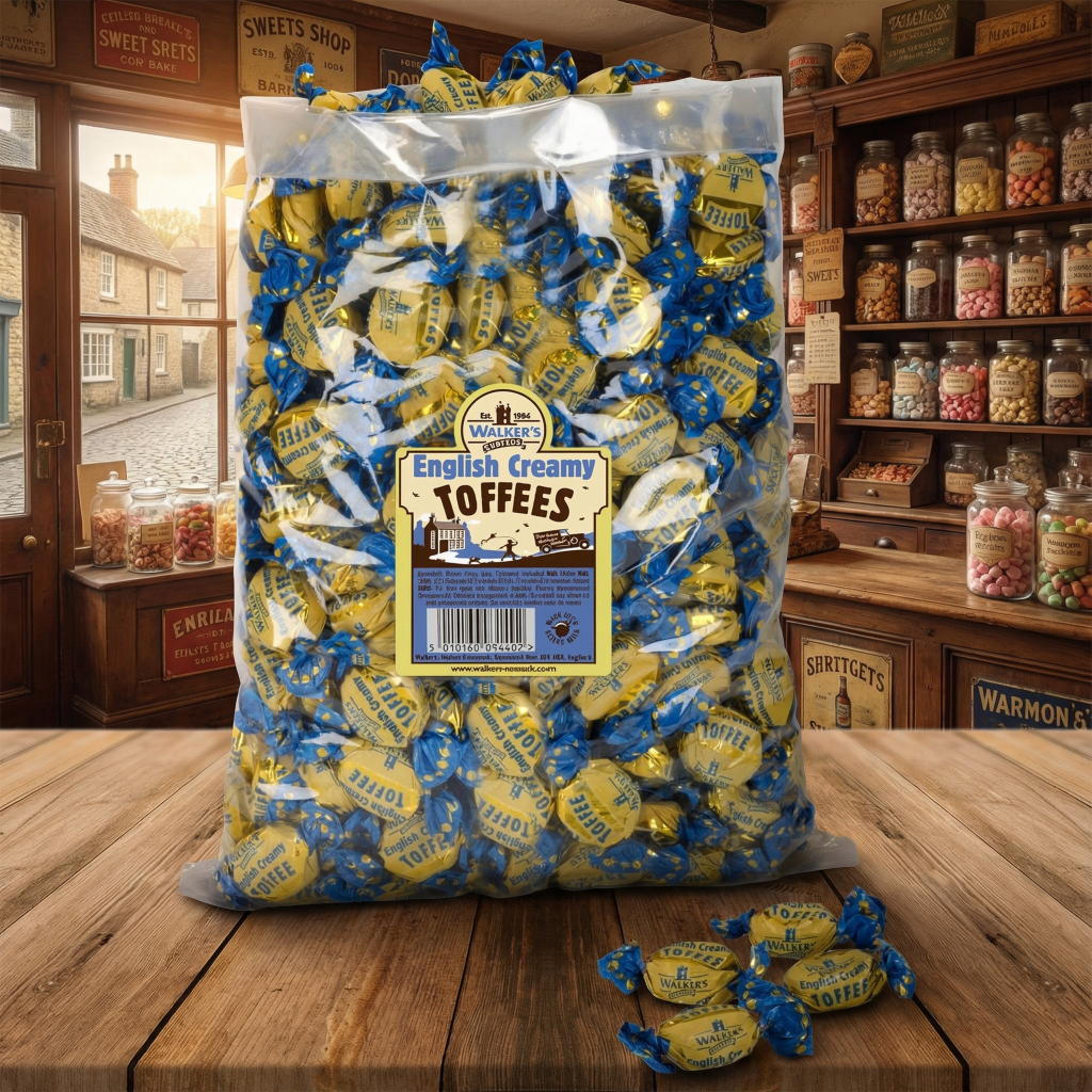 Walker's Nonsuch English Creamy Toffees 100g