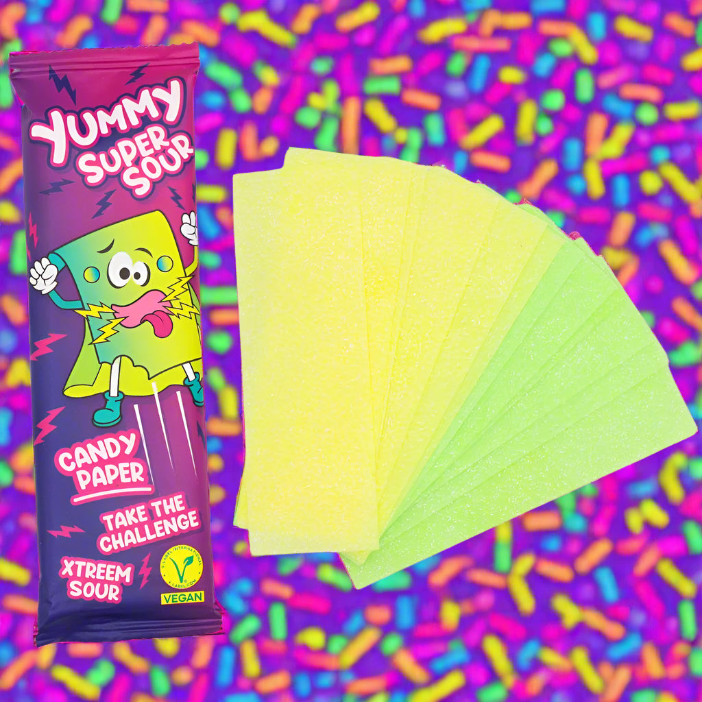 Yummy Super Sour Candy Paper Pack 20g