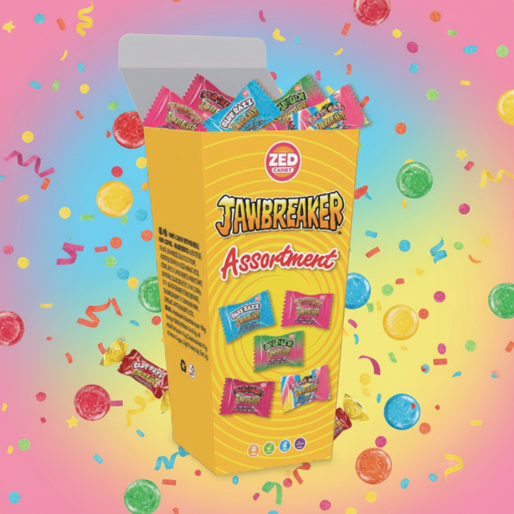 Zed Candy Jawbreaker Assortment Carton 198g