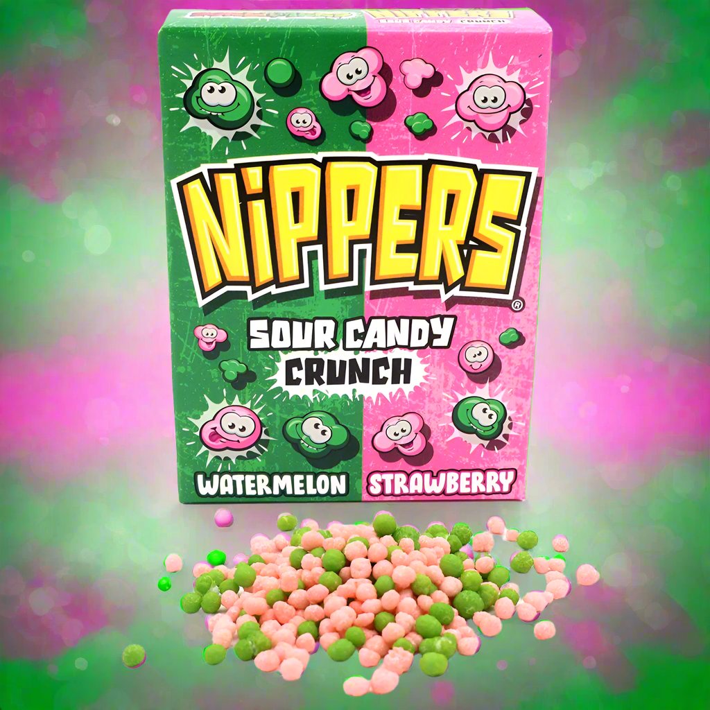 Zed Candy Nippers Watermelon & Strawberry Box 50g