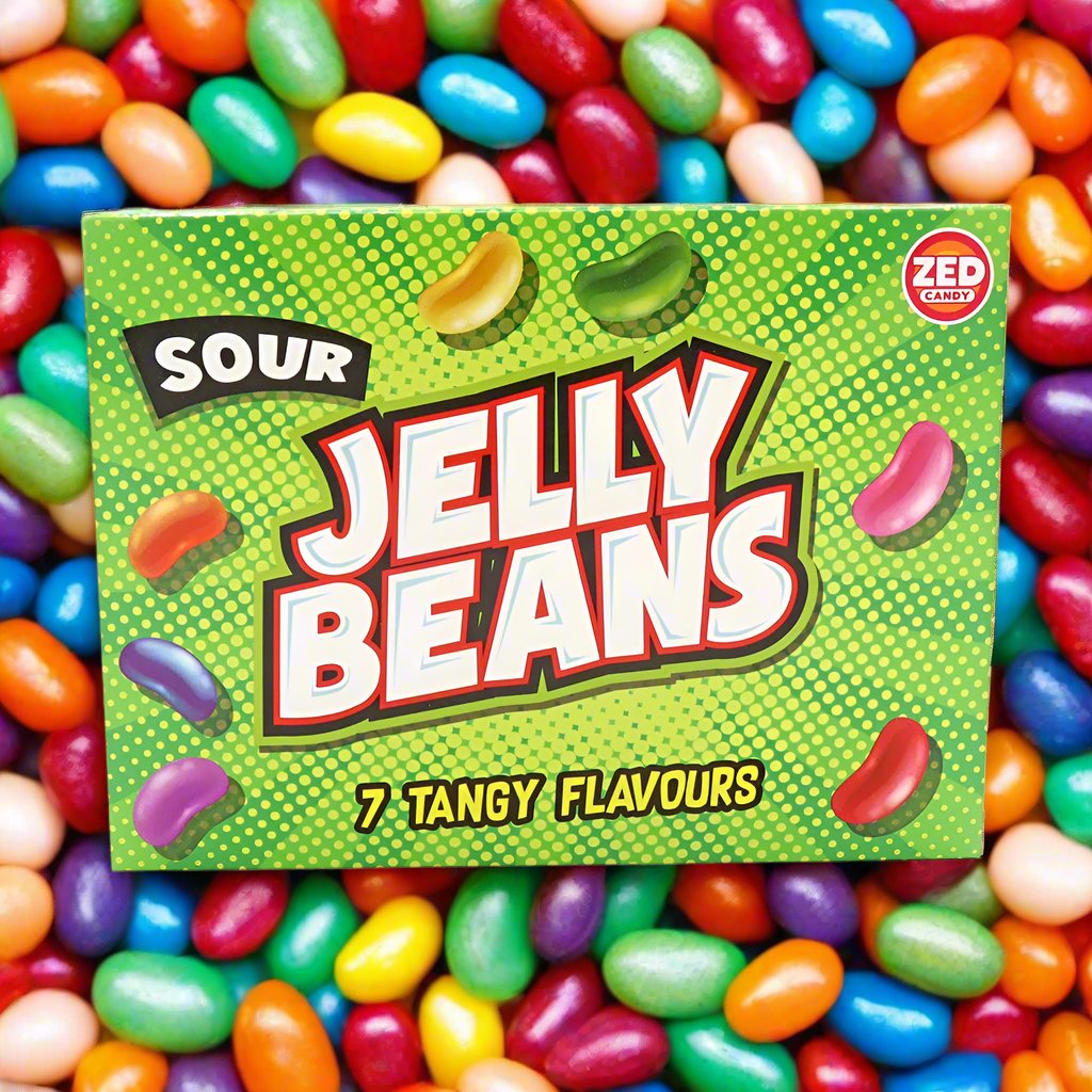 Zed Candy Sour Jelly Beans Box 120g