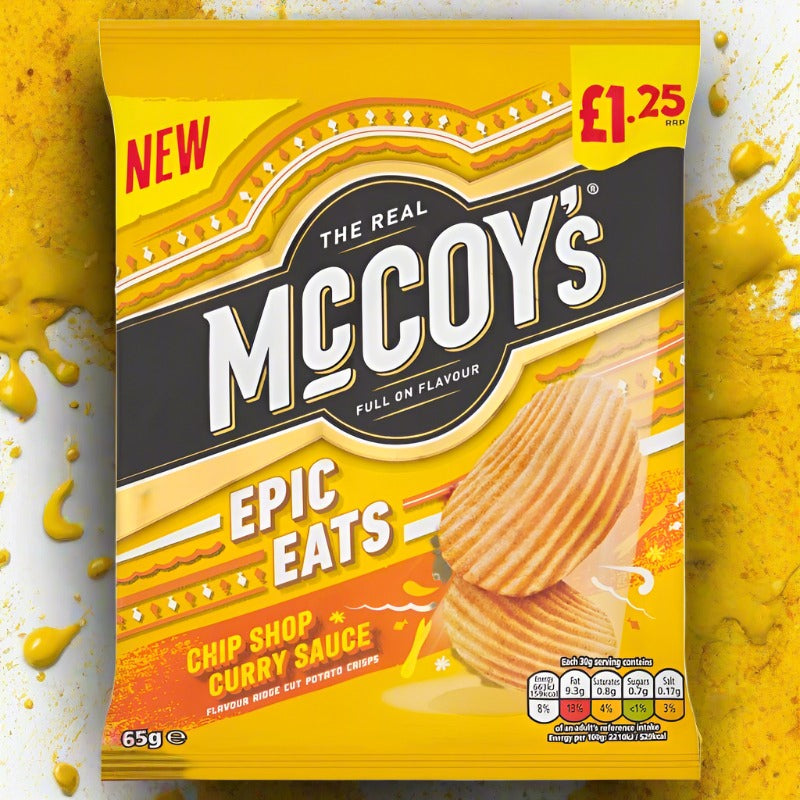 McCoy's Epic Eats Chip Shop Curry 65g