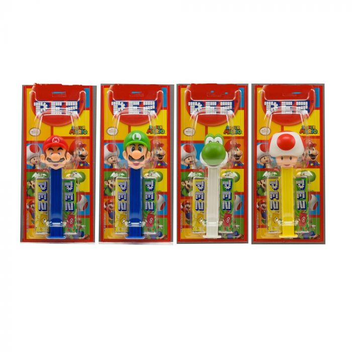 Pez Best Of Nintendo Super Mario 1+2 Impulse Packs 17g