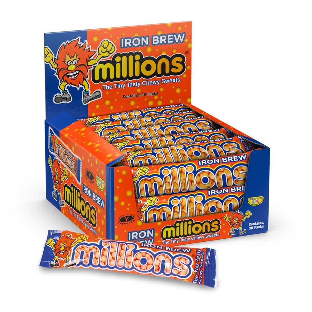Millions Iron Brew Tubes 40g