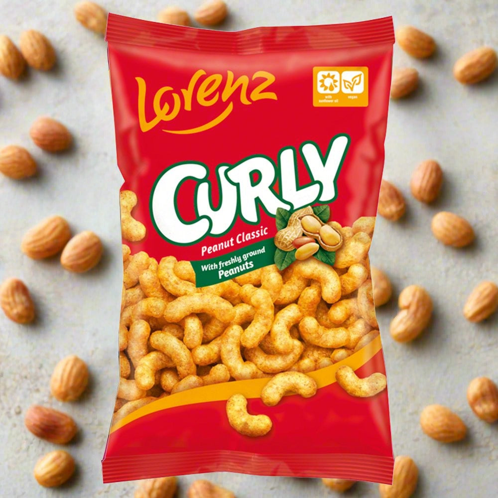 Lorenz Snack-World Curly Peanut Classic 120g