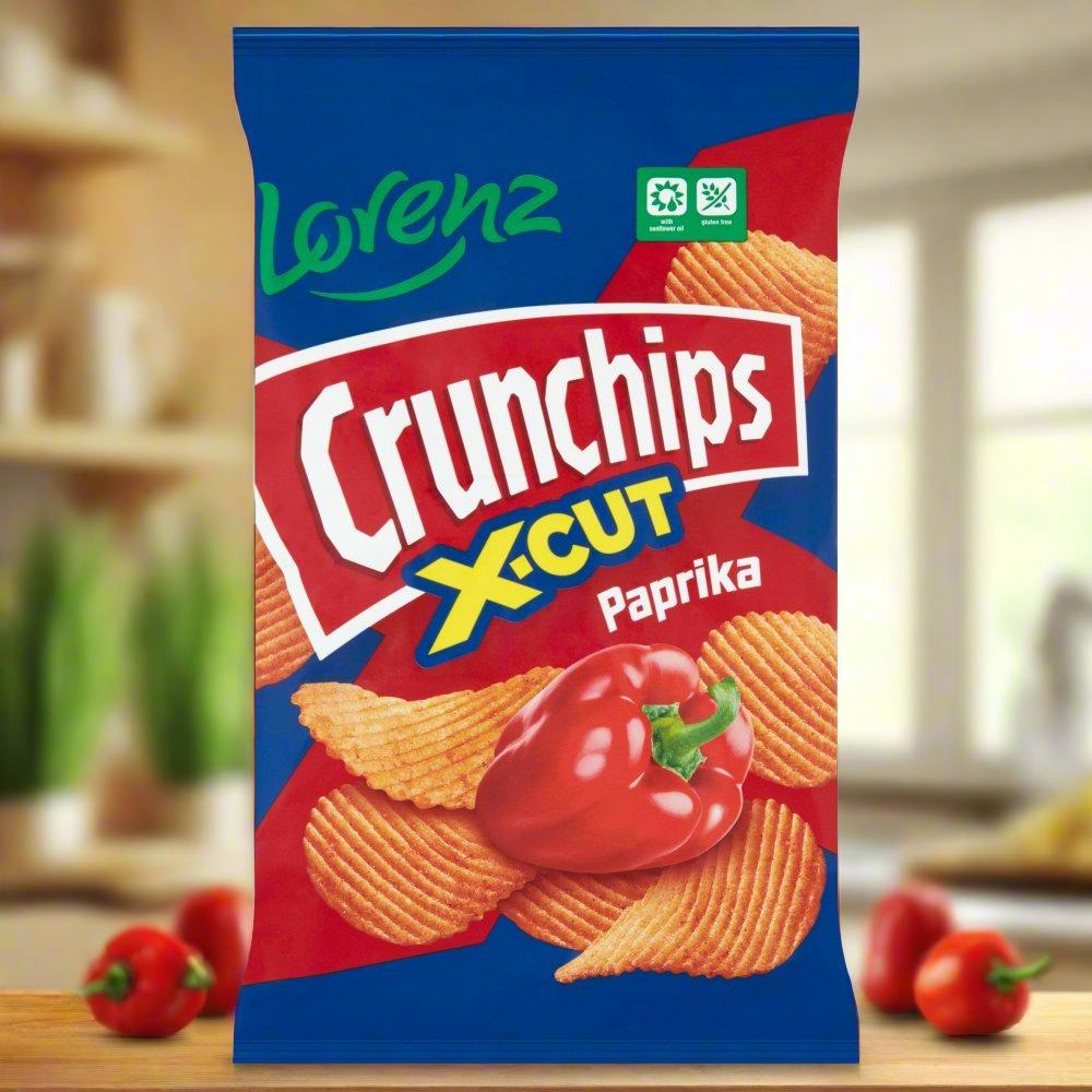 Lorenz Crunchips X-Cut Paprika 75g