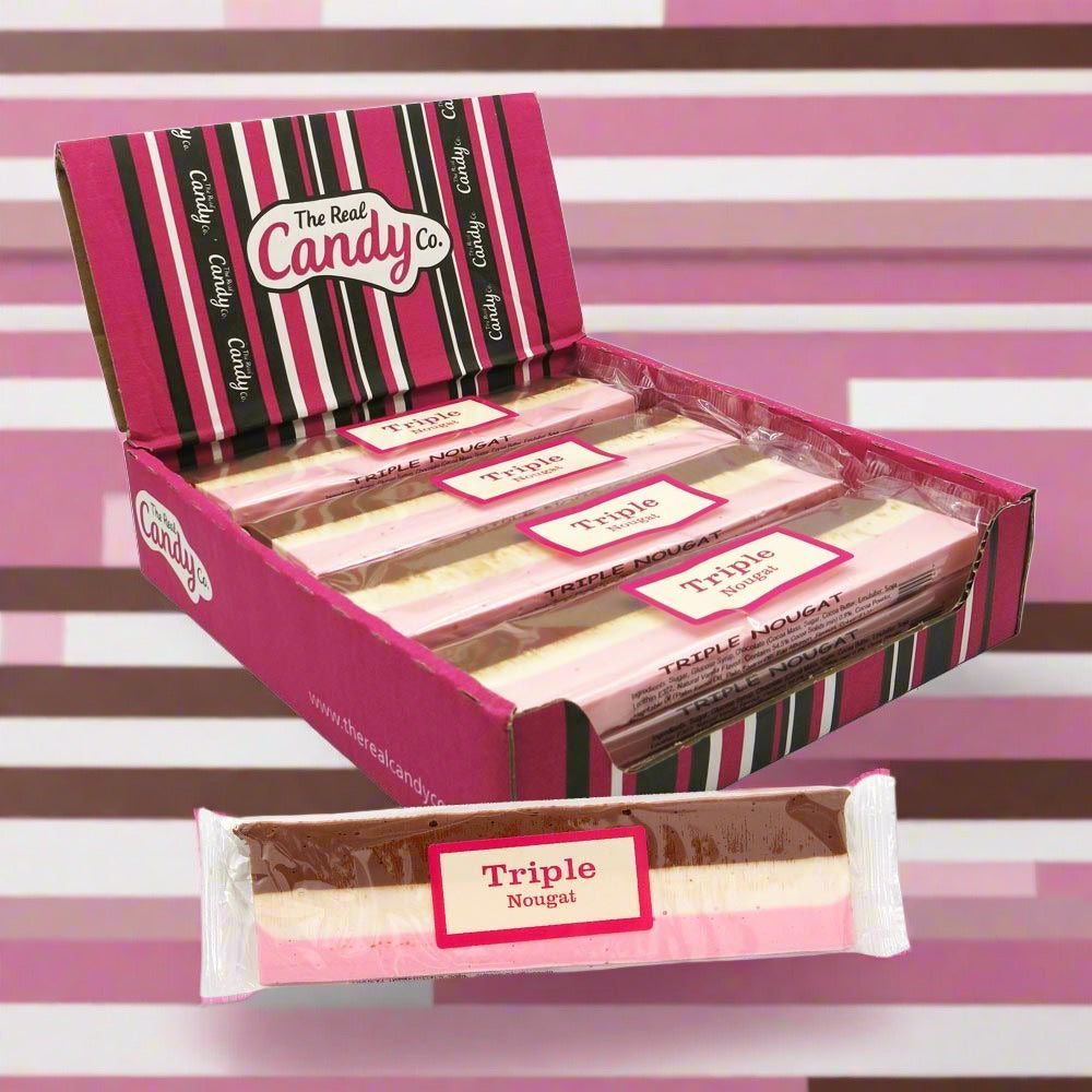 The Real Candy Co. Triple Nougat Bar 150g