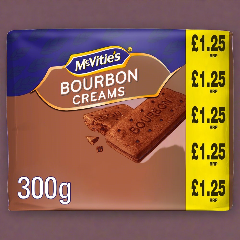 McVitie's Bourbon Creams Biscuits 300g £1.25