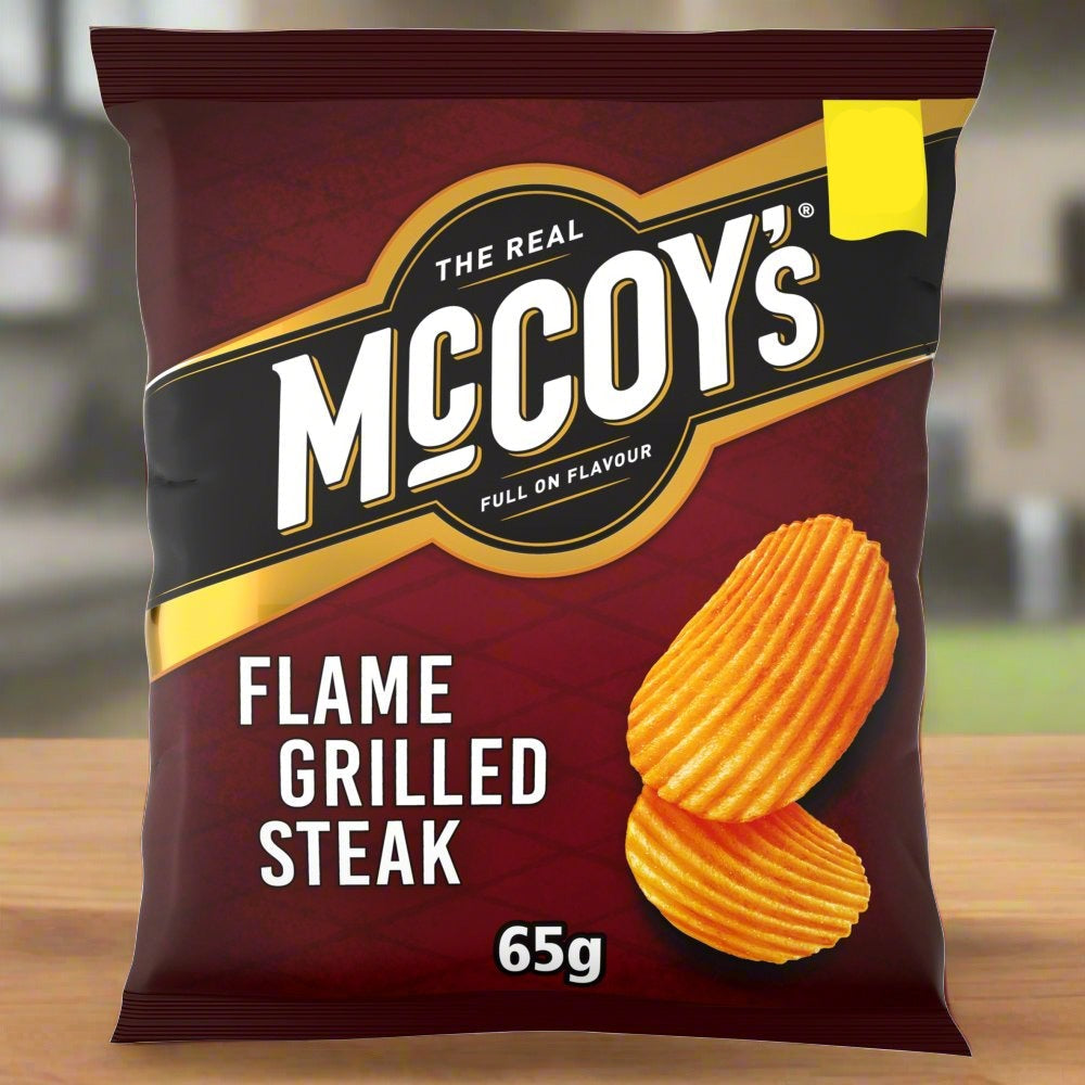 McCoy's Flame Grilled Steak Sharing Crisps 65g £1.25