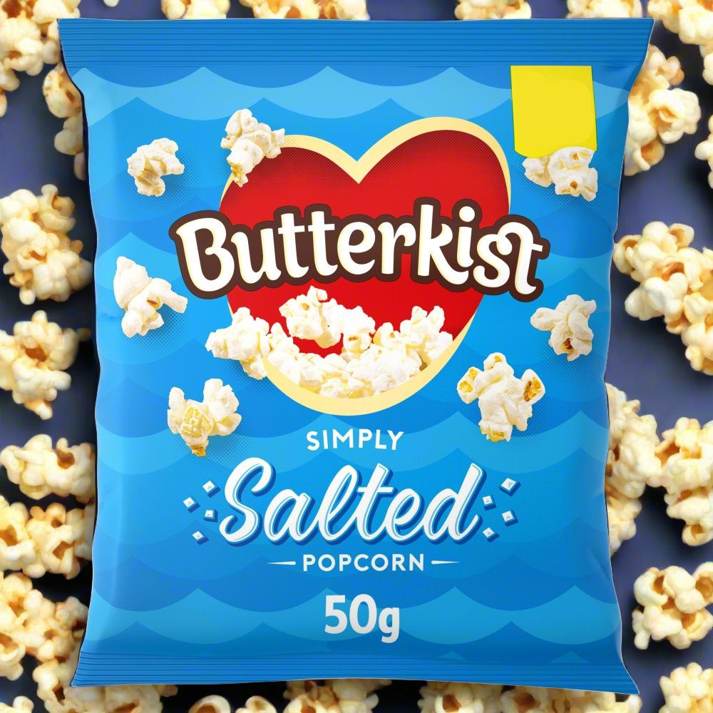 Butterkist Simply Salted Popcorn 50g, £1.25 PMP