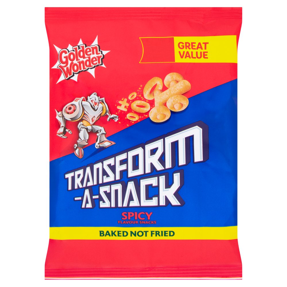 Golden Wonder Transform A Snack Spicy 27g