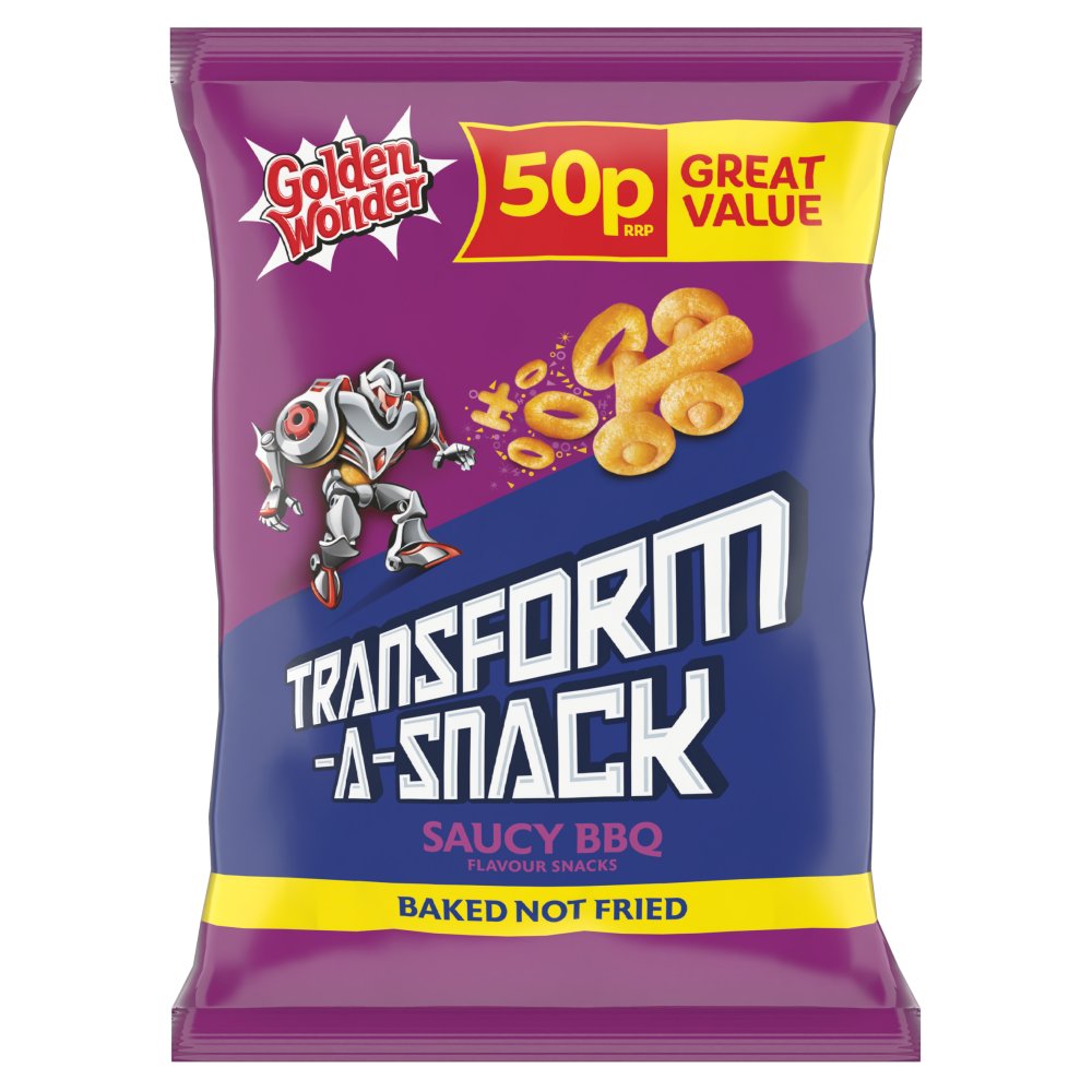 Golden Wonder Transform A Snack Saucy BBQ 27g