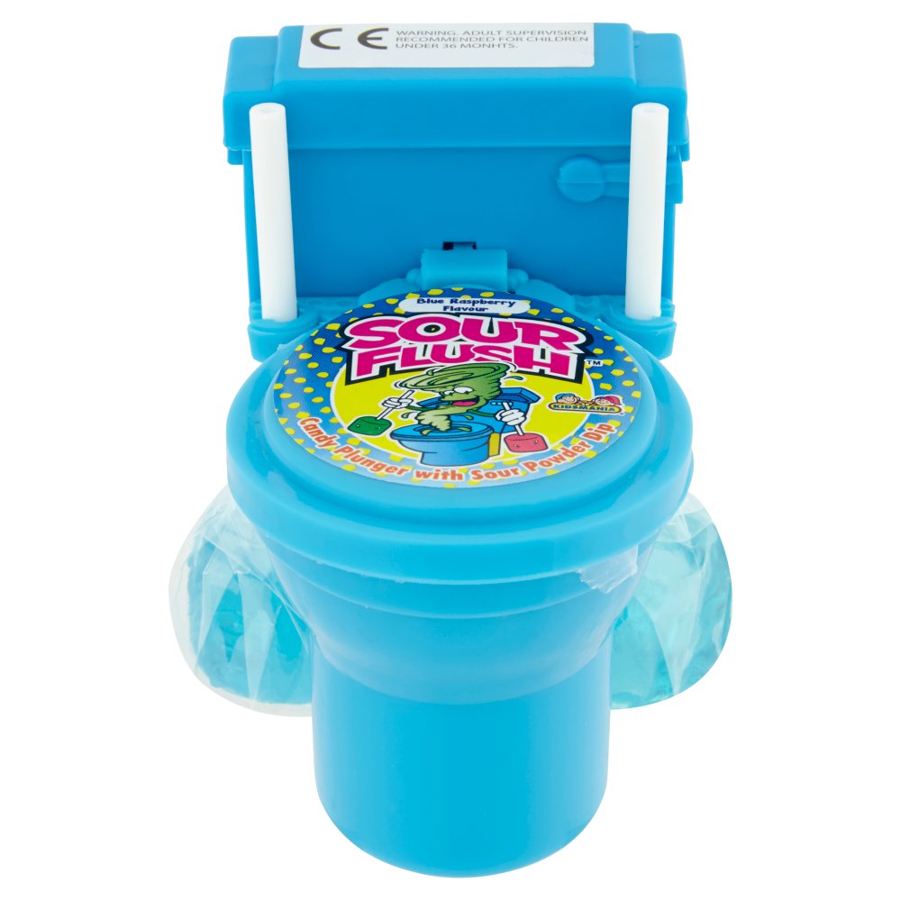 Sour Flush Candy Plunger with Sour Powder Dip 39g