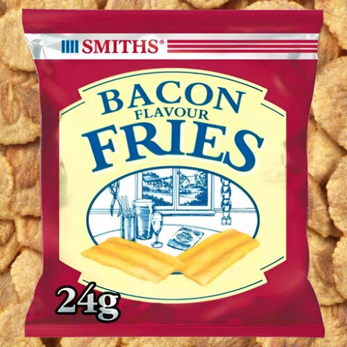 Smiths Bacon Fries single 24g bag