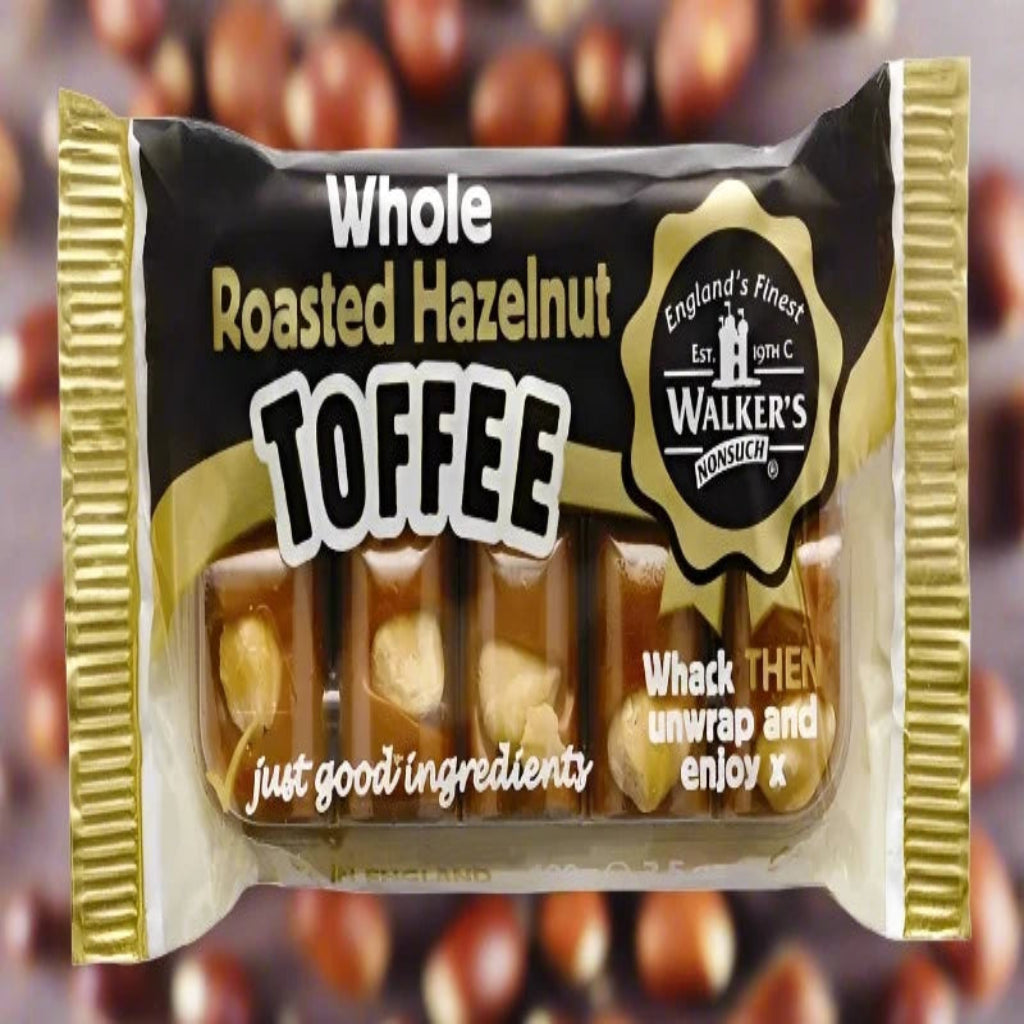 Walker's Nonsuch Hazelnut Toffee Bars 100g