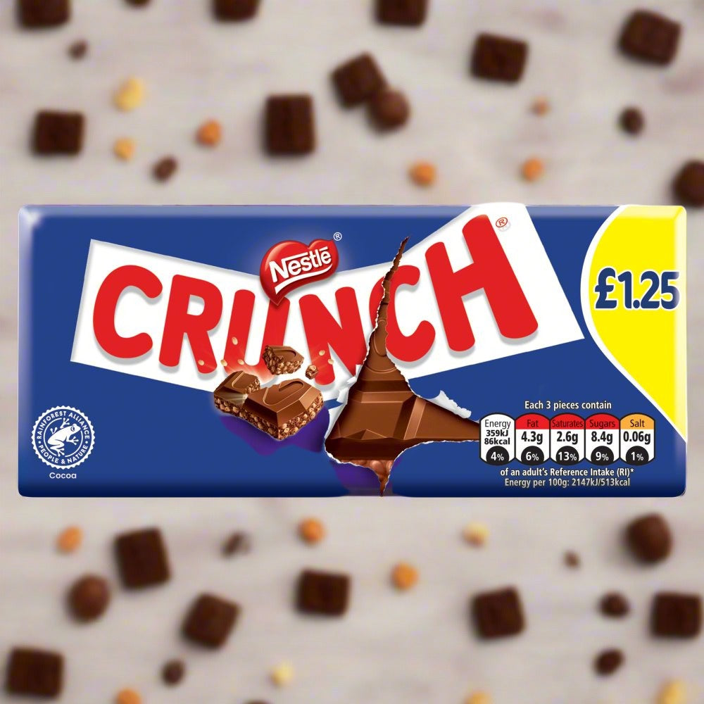 Crunch Milk Chocolate Sharing Bar 100g £1.25
