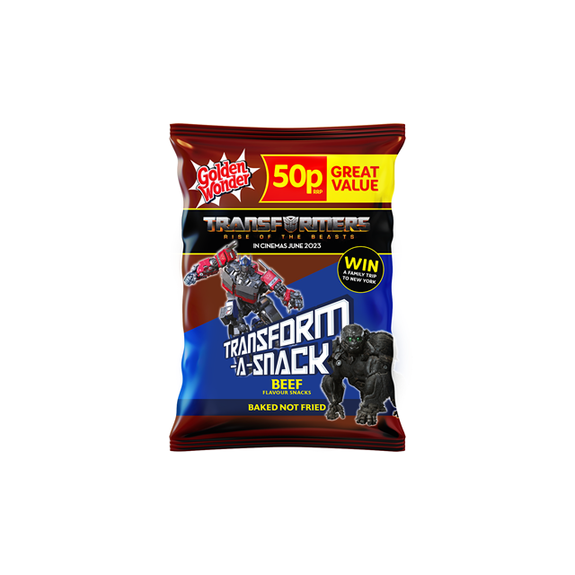 Golden Wonder Transform A Snack Beef 27g