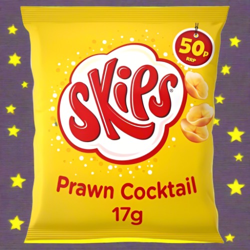 Skips Prawn Cocktail Crisps 17g Full Box (30 Pack)