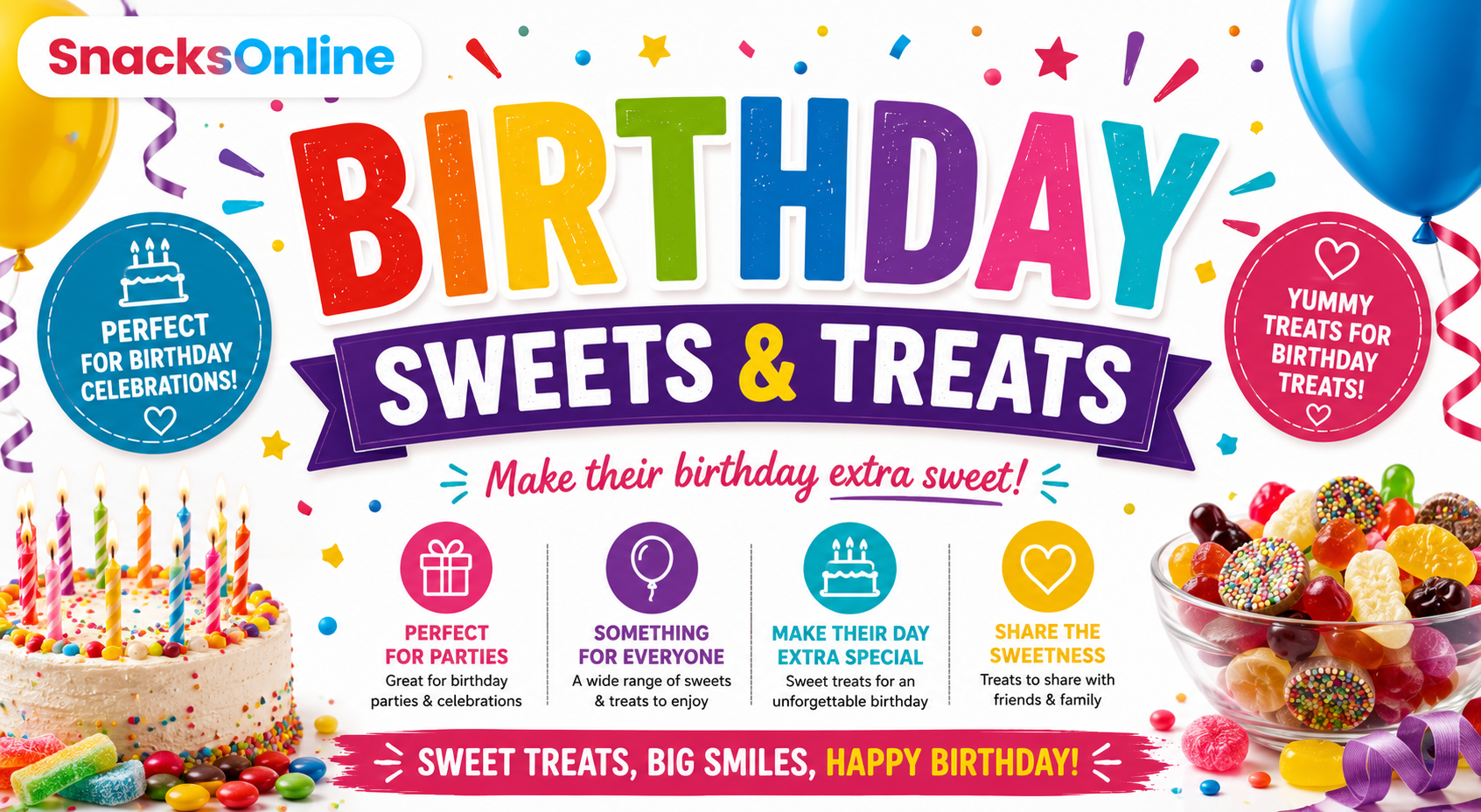 🎂 Birthday Sweets & Treats