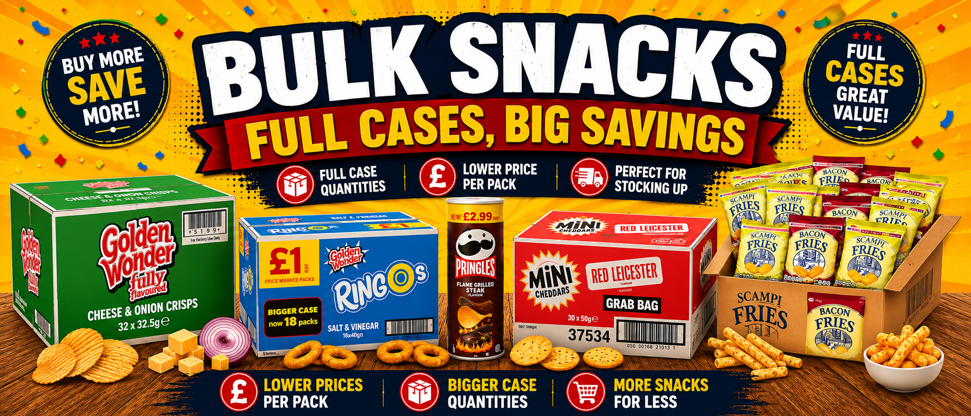 Bulk Snacks – Full Cases, Big Savings