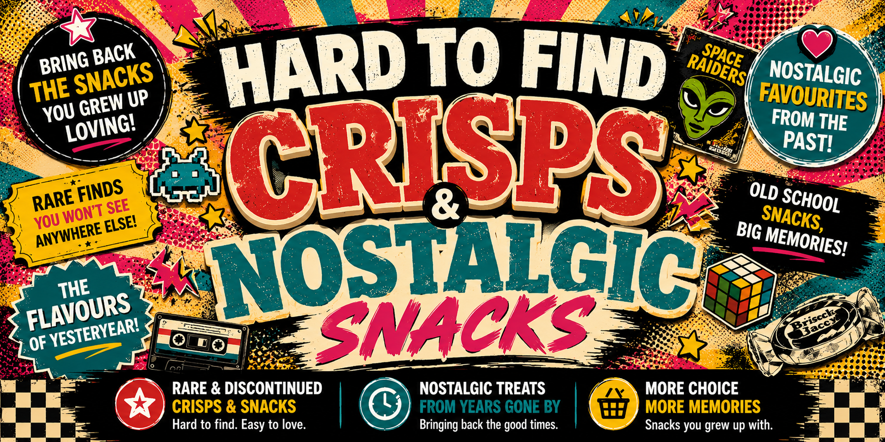 Hard to Find Crisps & Nostalgic Snacks