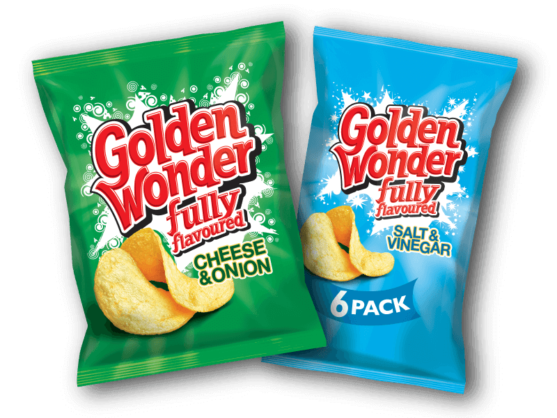 Golden Wonder Fully Flavoured Crisps at snacksonline.co.uk