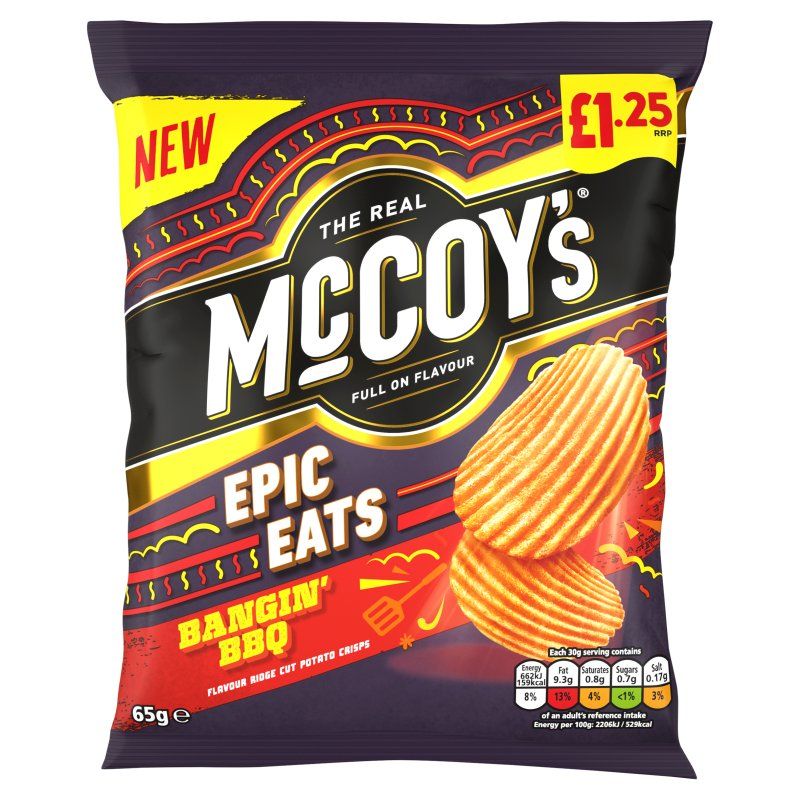 McCoy's Epic Eats Bangin BBQ 65g