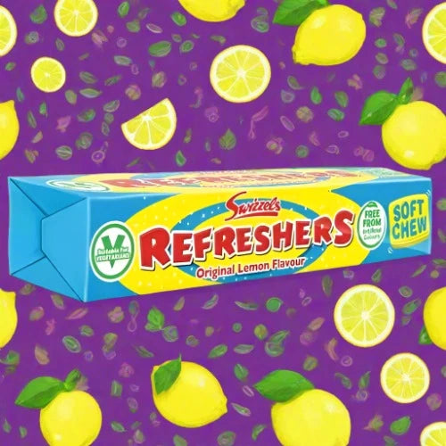 Swizzels Refreshers Chews Lemon Stick Packs 43g