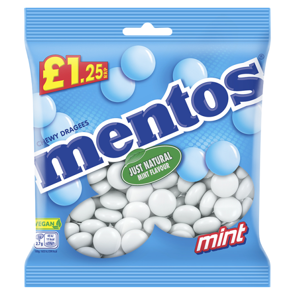 Mentos Mints Bag 135g