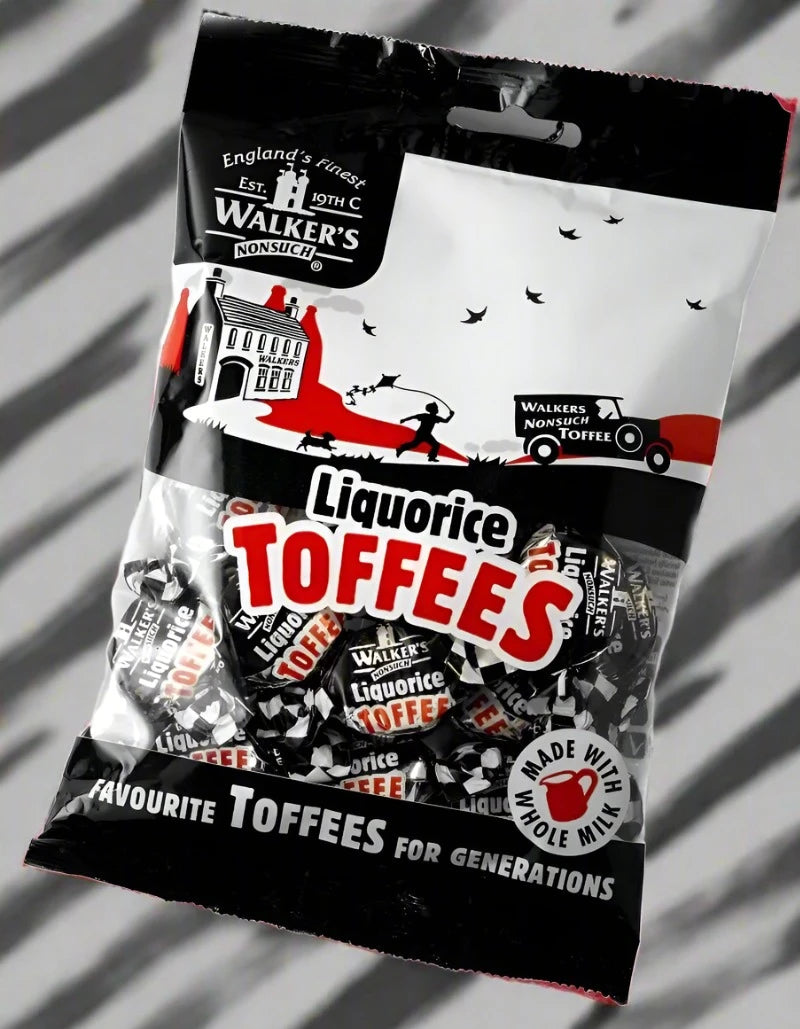 Walker's Nonsuch Liquorice Toffee Bags 150g