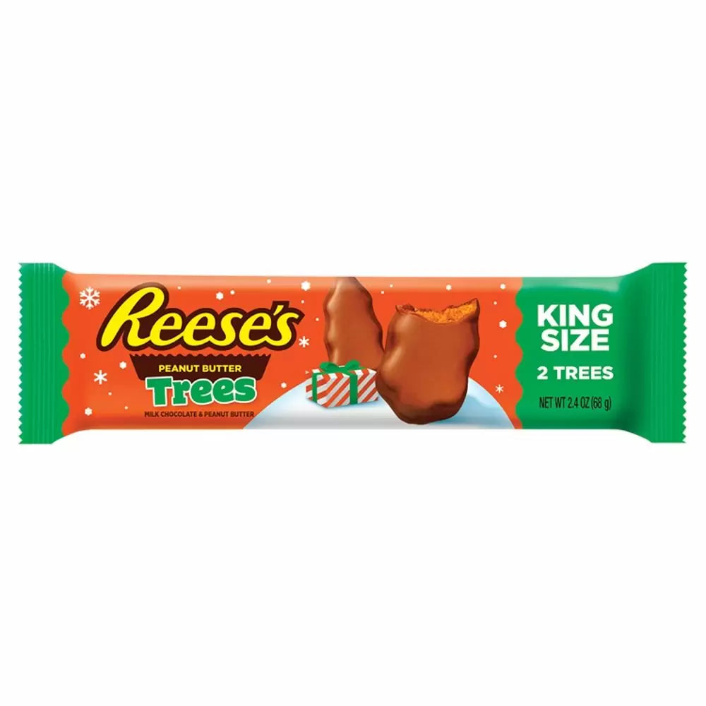 Reese's 2 Milk Chocolate & Peanut Butter Trees King Size 68g