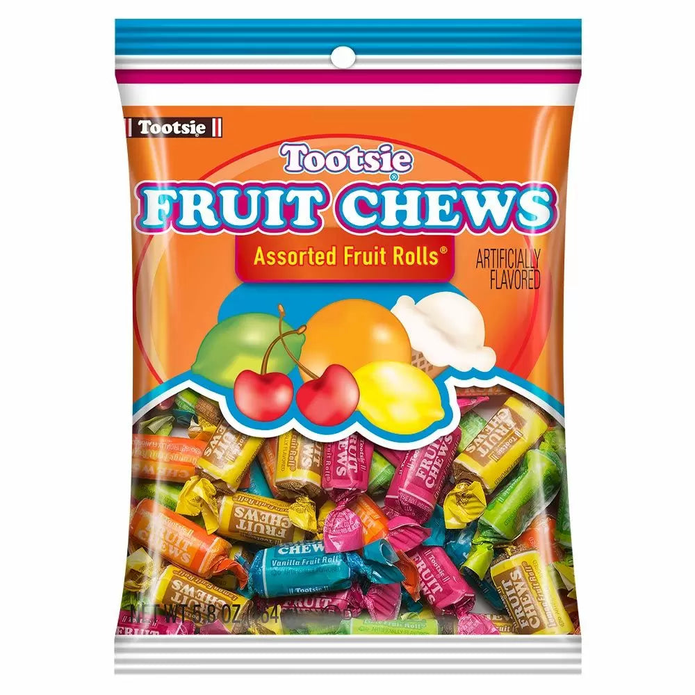 Tootsie Fruit Chews Bag 164g