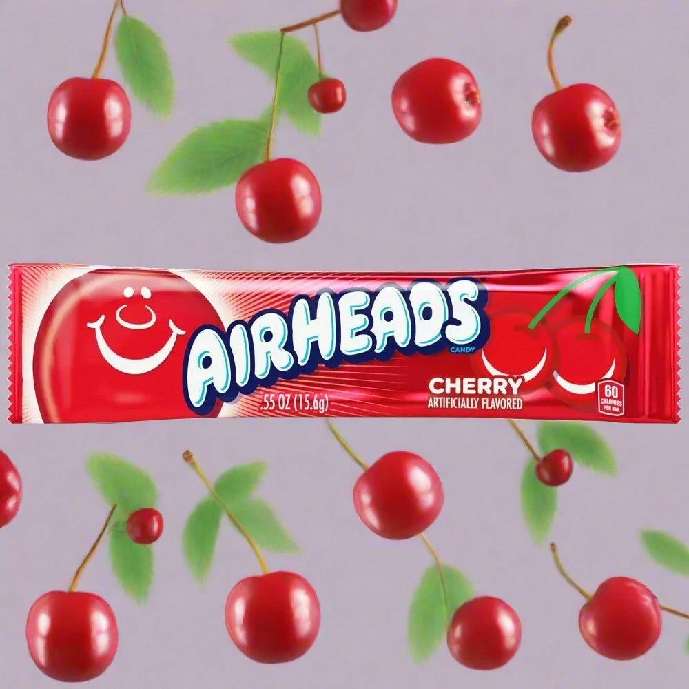 Airheads Cherry Chewy Candy Bars 16g