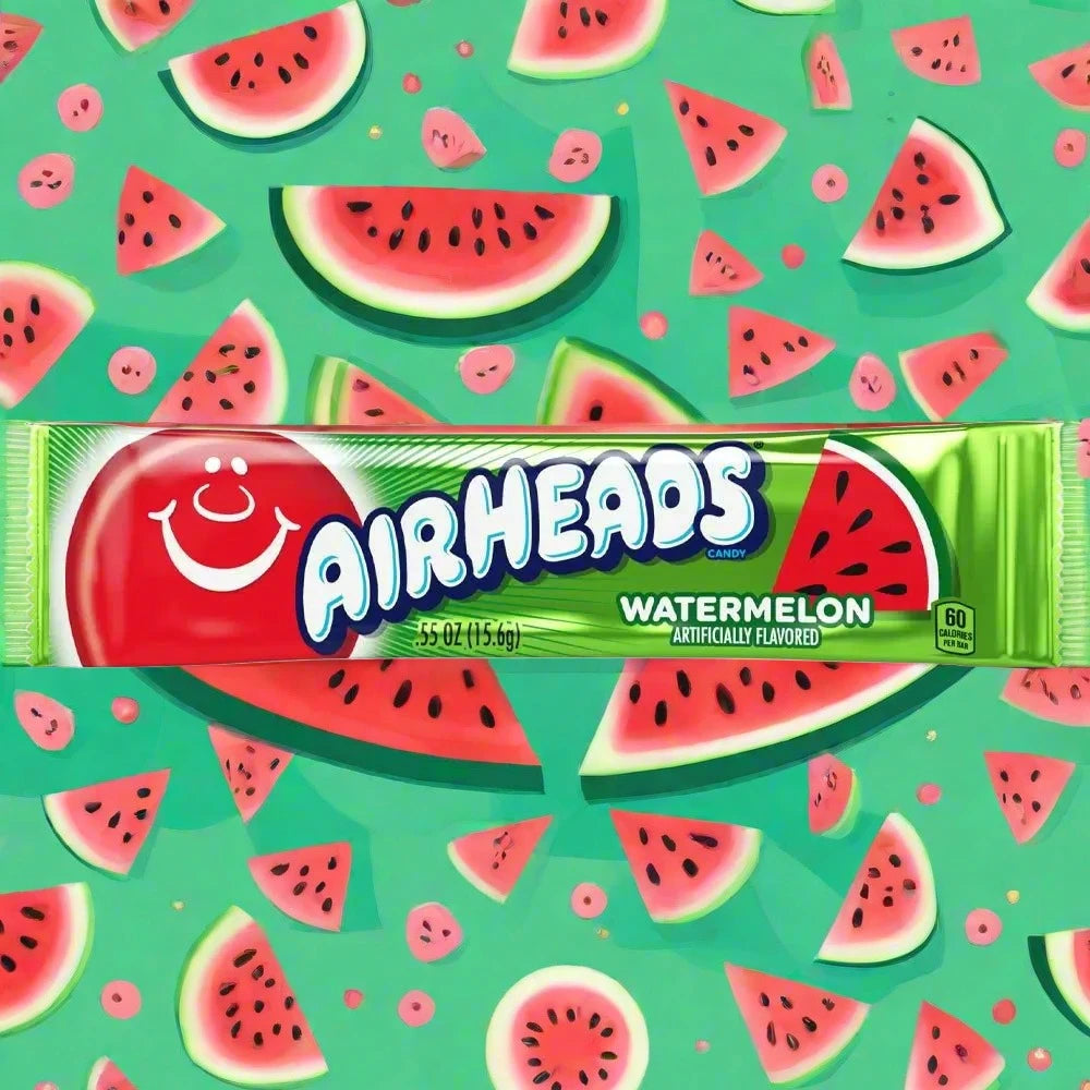 Airheads Watermelon Chewy Candy Bars 16g