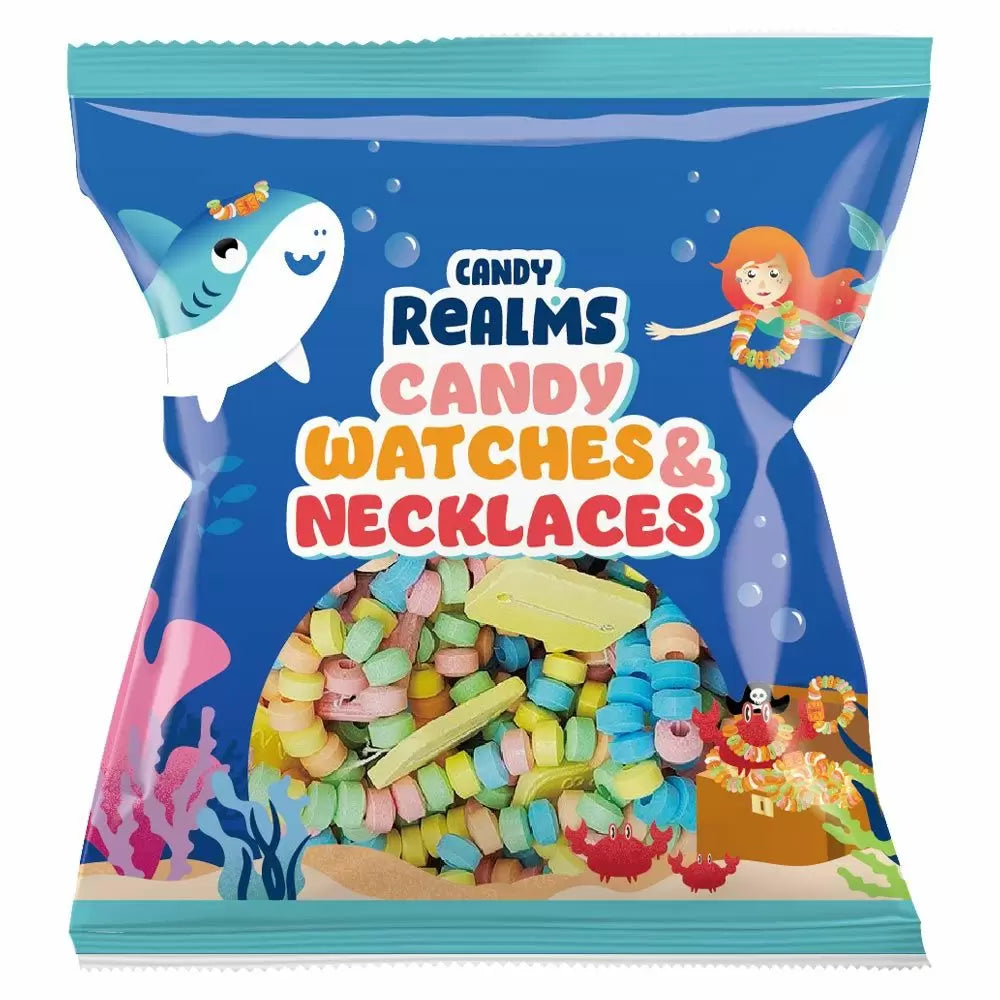 Candy Realms Candy Watches & Necklaces Bag 102g