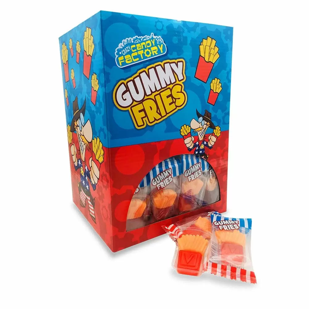 Crazy Candy Factory Mini Gummy Fries 10g