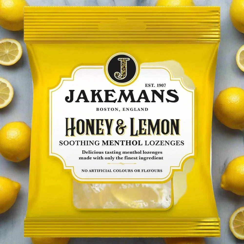 Jakemans Honey & Lemon Soothing Menthol Lozenges 73g