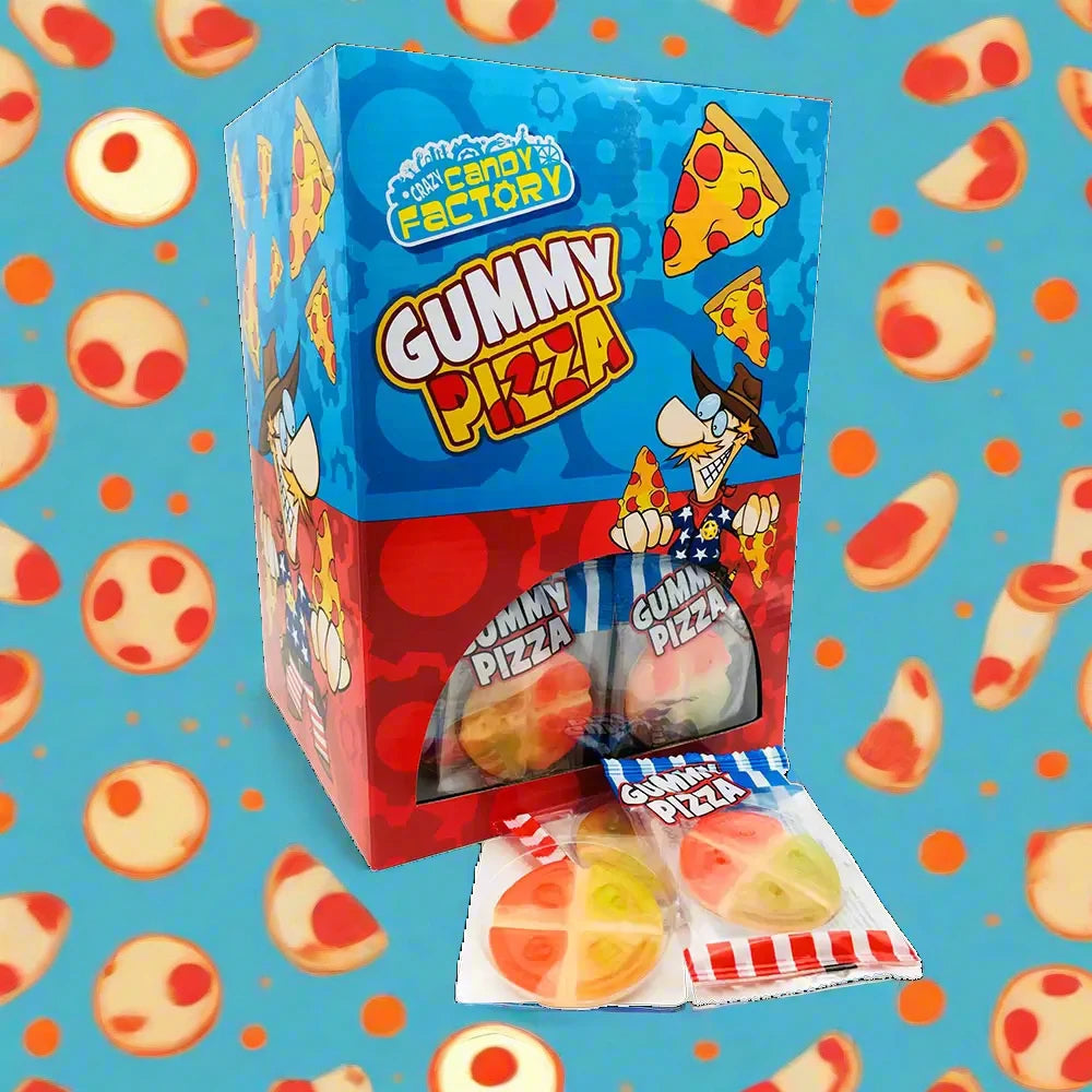 Crazy Candy Factory Mini Gummy Pizzas 10g